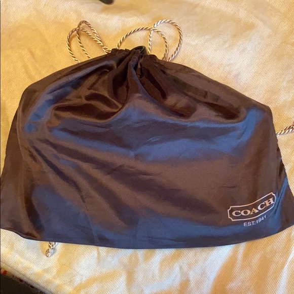 Vintage coach bag with wristlet - Picture 7 of 7